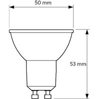 PHILIPS - LED Spot - CorePro 827 36D - GU10 Fitting - Dimbaar - 3W - Zeer Warm Wit 2700K | Vervangt 35W - thumbnail