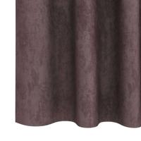 VidaXL Velvet gordijnen met gordijnen 2 pcs bruin 260 x 140 cm fluweel - thumbnail