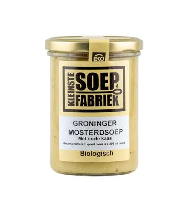 Kleinstesoepfabriek Groninger mosterdsoep bio 400 Milliliter