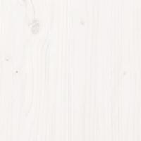 Bedframe massief grenenhout wit 90x200 cm - thumbnail