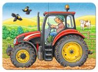 Ravensburger Mijn Eerste Puzzels puzzelset Op het werk - 2 + 4 + 6 + 8 stukjes - thumbnail