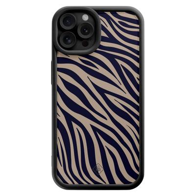 iPhone 12 Pro zwarte case - Wavy twist iPhone 12 Pro zwarte case - Wavy twist