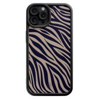 iPhone 12 Pro zwarte case - Wavy twist - thumbnail
