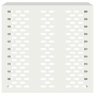 Airconditioner hoes Wit 110 x 50 x 105 cm Staal Airconditioner hoes Wit 110 x 50 x 105 cm Staal