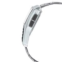 Casio DATABANK CALCULATOR STEEL Zwart Zilverkleurig Heren horloge - thumbnail