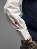 Meisjeshemd JONEN wit - thumbnail