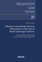 Effective Cross-Border Pension Information in the Face of Multi-Level Legal Systems - S.P.M. Kramer - ebook - thumbnail