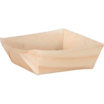 Biodore Schaal | hout | 65x65x naturel | 1000 stuks