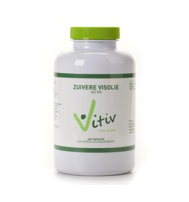 Vitiv Zuivere visolie 500mg 360 Capsules
