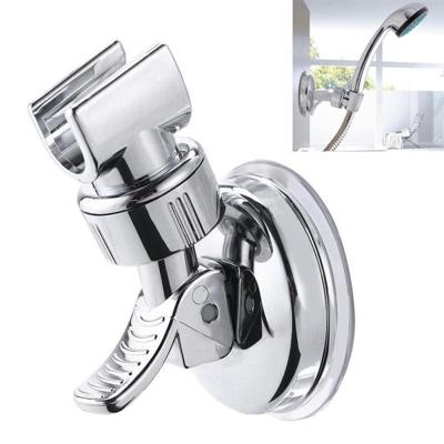 Douche hoofd handset houder Chrome badkamer muurbeugel verstelbare zuignap (volledig verguld) Douche hoofd handset houder Chrome badkamer muurbeugel verstelbare zuignap (volledig verguld)