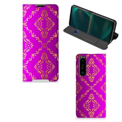 Telefoon Hoesje Sony Xperia 5 III Barok Roze Telefoon Hoesje Sony Xperia 5 III Barok Roze