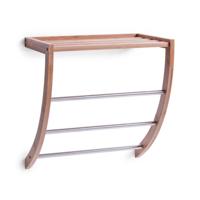 Zeller handdoekenrek - wand - 38 x 24 x 40 cm - thumbnail