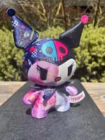 Sanrio DZNR Plush Figure Kuromi Graffiti Edition 18 cm - thumbnail