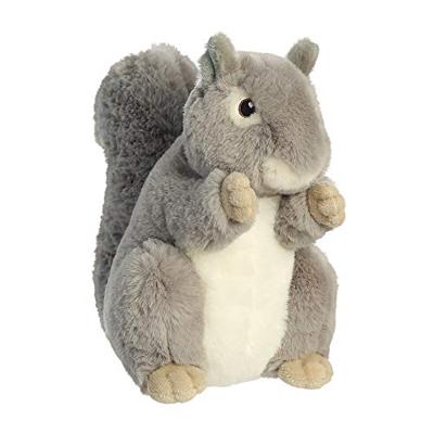 Eco Nation Pluchen knuffel - eekhoorn - 20,5 cm - thumbnail