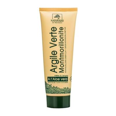 Naturado Groene klei montmorillon tube 300 Gram Naturado Groene klei montmorillon tube 300 Gram