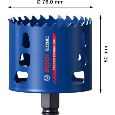 Bosch Accessories EXPERT Tough 2608900436 Gatenzaag 1 stuks 76 mm 1 stuk(s) Bosch Accessories EXPERT Tough 2608900436 Gatenzaag 1 stuks 76 mm 1 stuk(s)