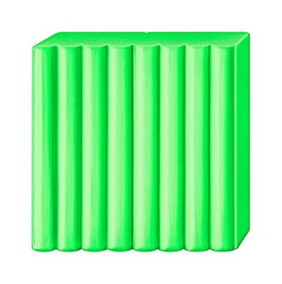 Fimo effect boetseerklei neon groen, 57gr