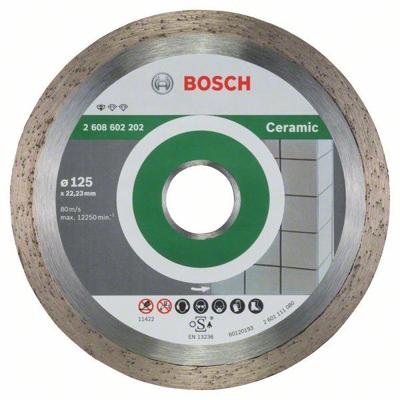 Bosch Accessories 2608602202 Bosch Power Tools Diamanten doorslijpschijf Diameter 125 mm 1 stuk(s) Bosch Accessories 2608602202 Bosch Power Tools Diamanten doorslijpschijf Diameter 125 mm 1 stuk(s)