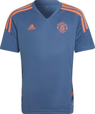 Manchester United Trainingsshirt Junior 2022-2023 - Maat 152 - Kleur: Blauw | Soccerfanshop