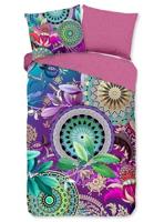 HIP Dekbedovertrek "mandala&apos;s en bladeren" - Multi - (200x200/220 cm) - Katoen Satijn - thumbnail