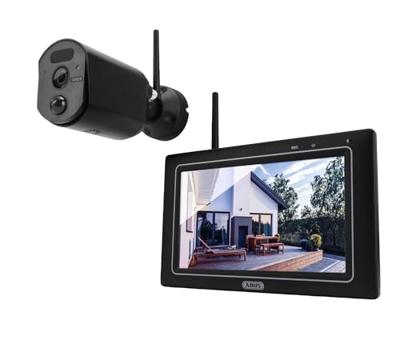 ABUS EasyLook BasicSet PPDF17000 Bewakingscameraset Radiografisch 4-kanaals Met 1 camera 2304 x 1296 Pixel 2.4 GHz