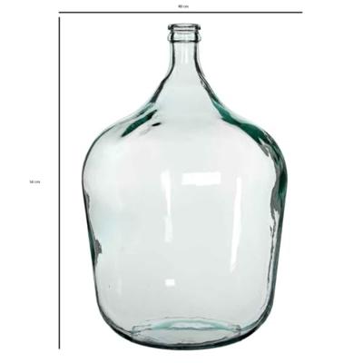 Vaas Mica Decorations Diego Transparant Kristal Ø 40 x 56 cm