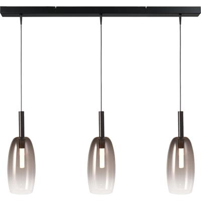 Masterlight 3L hanglamp Ø 11,5cmLido Olive met smoke-fading glas - 2861-05-05-100-3-4