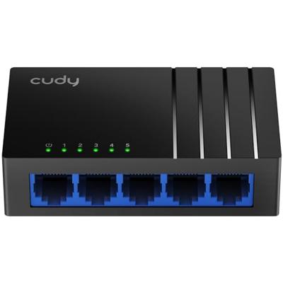 Cudy GS105D netwerk-switch Gigabit Ethernet (10/100/1000) Zwart