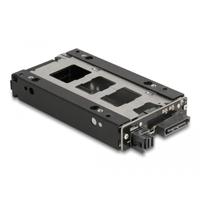 DeLOCK Slim Bay Mobile Rack for 1 x 2.5" U.2 NVMe SSD wisselframe - thumbnail