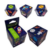 Astronaut Souvenir Puzzel Kubus Speelgoed - thumbnail