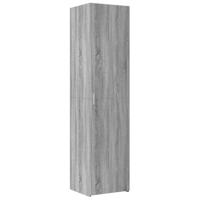 Opbergkast smal 45x42,5x225 cm bewerkt hout grijs sonoma eiken - thumbnail