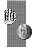 Vliegengordijn Kunststof Venetie Zwart - 92cm x 210cm - thumbnail