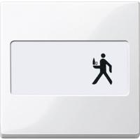 Merten 432319 Wisselschakelaar Afdekking System M Polar-wit 1 stuk(s) - thumbnail