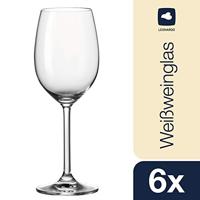 Leonardo Witte Wijnglazen Daily - 370 ml - 6 stuks - thumbnail