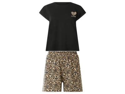 esmara Korte dames pyjama (Zwart, S (36-38)) esmara Korte dames pyjama (Zwart, S (36-38))