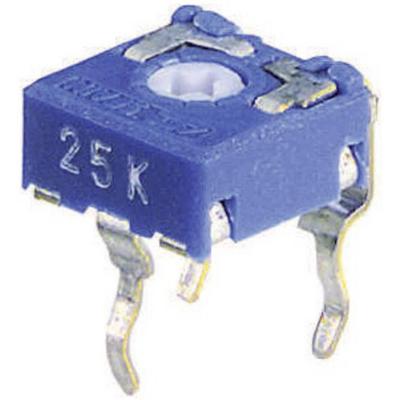 Weltron CA6 V 1K CA6 V Trimmer Miniatuur Lineair 0.1 W 1 kΩ 215 ° 235 ° 1 stuk(s)