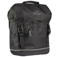 Greenlands Fietstas travel 20 liter 30 x 37 x 17 cm - zwart - thumbnail