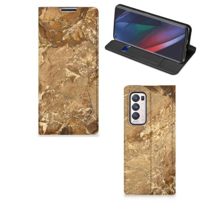 OPPO Find X3 Neo | Standcase | Marmer Creme