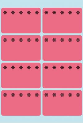 Etiket HERMA 3772 26x40mm diepvries rood 48stuks Etiket HERMA 3772 26x40mm diepvries rood 48stuks