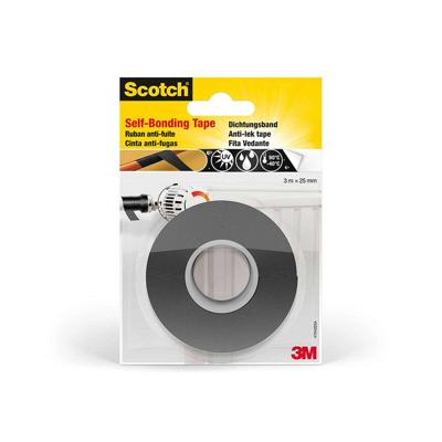 Scotch reparatieplakband anti-lek, ft 25 mm x 3 m, zwart, blisterverpakking