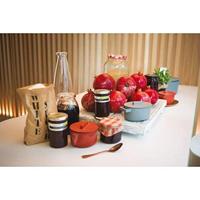 Braadpan Terra.Cotto Gietijzer Ovaal met deksel 13x10 cm - thumbnail