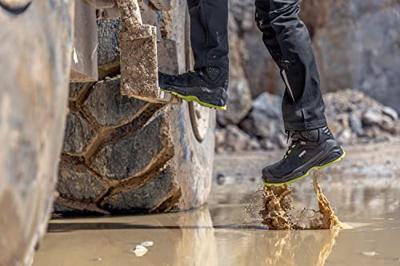 uvex 3 6872249 Hoge veiligheidsschoenen S3 Schoenmaat (EU): 49 Zwart, Geel 1 paar