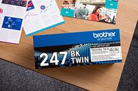 Brother Toner TN-247BKTWIN Origineel 2-pack Zwart 3000 bladzijden TN247BKTWIN - thumbnail