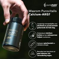 Purovitalis Ca-AKG Calcium Alpha-Ketoglutarate Tabletten - thumbnail