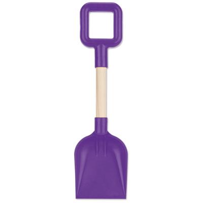Yello schep kunststof/hout paars 38 cm
