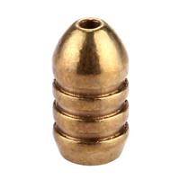 5g Threaded koperen kogel visserij zinklood visserij gewichten zachte verleiding accessoire - thumbnail