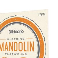 D'Addario EFW74 Flatwound Stainless Steel Medium 11-36 snaren voor mandoline - thumbnail
