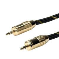 ROLINE GOLD audio kabel 3,5mm Male/Male, 5 m - thumbnail