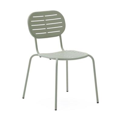 Kave Home Tuinstoel 'Brai' Staal, kleur Turquoise