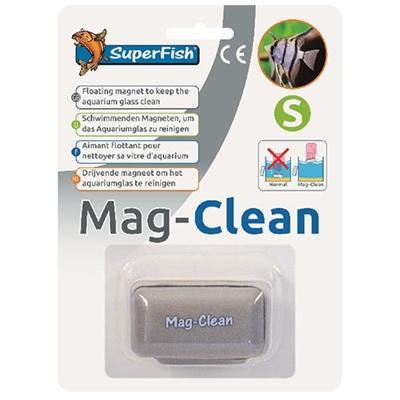 Superfish Mag Clean Klein - Zwevende Algenmagneet voor Aquariaglas, Krast Niet